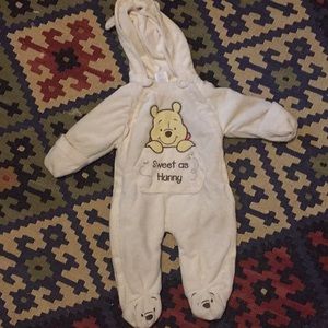 Winnie the Pooh snow suit